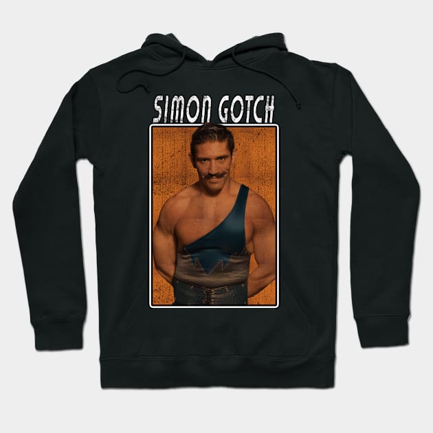 Vintage Wwe Simon Gotch Hoodie by The Gandol